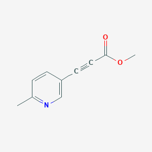 Methyl 3-(6-methylpyridin-3-yl)prop-2-ynoate