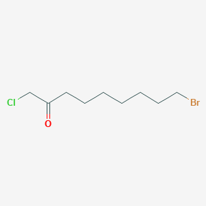 molecular formula C9H16BrClO B2898452 9-Bromo-1-chlorononan-2-one CAS No. 2567496-17-5