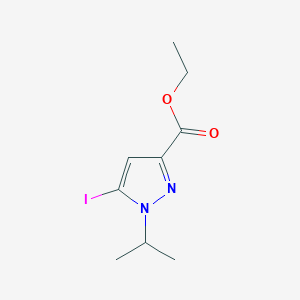 B2898465 Ethyl 5-iodo-1-propan-2-ylpyrazole-3-carboxylate CAS No. 2226182-35-8