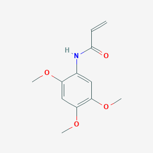 molecular formula C12H15NO4 B2898467 N-(2,4,5-Trimethoxyphenyl)prop-2-enamide CAS No. 2305339-40-4