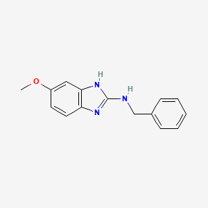 B2898520 N-benzyl-6-methoxy-1H-benzimidazol-2-amine CAS No. 233605-86-2