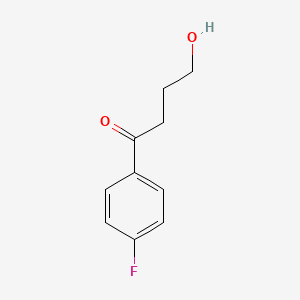 molecular formula C10H11FO2 B2898534 1-(4-氟苯基)-4-羟基丁酮 CAS No. 73206-04-9