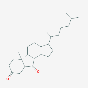 3-(1,5-Dimethylhexyl)-3a,5b-dimethyltetradecahydrocyclopenta[a]fluorene-8,10-dione