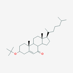 molecular formula C31H52O2 B289856 3-Tert-butoxycholest-5-en-7-one 