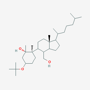 5-tert-butoxy-2-[1-(1,5-dimethylhexyl)-4-(hydroxymethyl)-7a-methyloctahydro-1H-inden-5-yl]-1,2-dimethylcyclohexanol