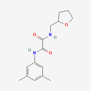 molecular formula C15H20N2O3 B2898584 N'-(3,5-dimethylphenyl)-N-(oxolan-2-ylmethyl)oxamide CAS No. 680584-87-6