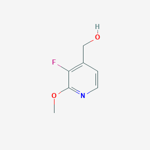 molecular formula C7H8FNO2 B2898612 (3-Fluoro-2-methoxypyridin-4-yl)methanol CAS No. 1227602-69-8