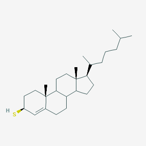 molecular formula C27H46S B289862 Cholest-4-ene-3-thiol 