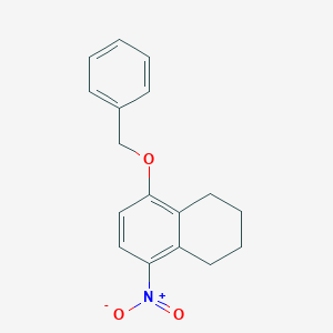 5-Nitro-8-phenylmethoxy-1,2,3,4-tetrahydronaphthalene