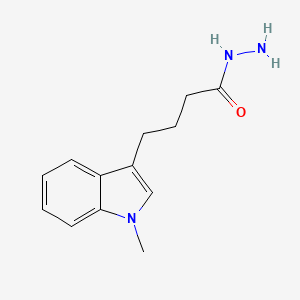 molecular formula C13H17N3O B2898638 4-(1-methyl-1H-indol-3-yl)butanohydrazide CAS No. 866149-07-7