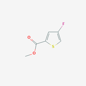 molecular formula C6H5FO2S B2898657 Methyl 4-fluorothiophene-2-carboxylate CAS No. 32431-75-7