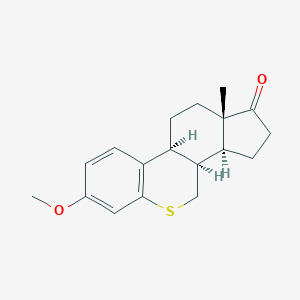 7-methoxy-11a-methyl-3,3a,3b,4,9b,10,11,11a-octahydroindeno[4,5-c]thiochromen-1(2H)-one