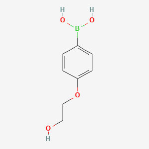 molecular formula C8H11BO4 B2898784 4-(2-Hydroxyethoxy)phenylboronic acid CAS No. 221006-65-1