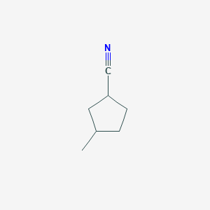molecular formula C7H11N B2898811 3-Methylcyclopentane-1-carbonitrile CAS No. 1340446-08-3