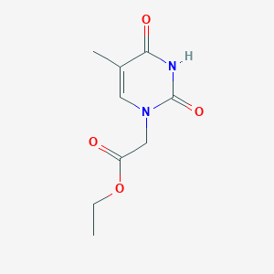 Ethyl 2-(5-methyl-2,4-dioxopyrimidin-1-yl)acetate
