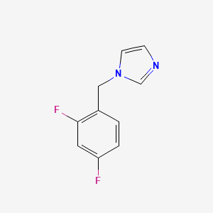 molecular formula C10H8F2N2 B2898908 1-(2,4-Difluorobenzyl)imidazole CAS No. 1340454-54-7