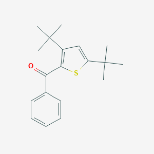 molecular formula C19H24OS B289892 (3,5-Ditert-butyl-2-thienyl)(phenyl)methanone 