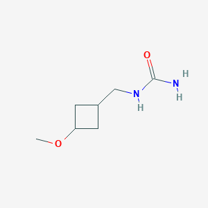 molecular formula C7H14N2O2 B2898958 (3-Methoxycyclobutyl)methylurea CAS No. 2136923-61-8