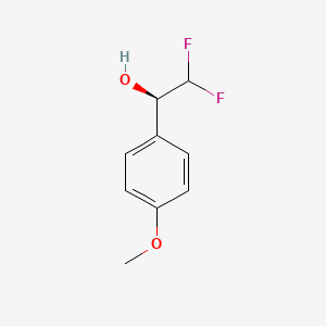 2,2-Difluoro-1-(4-methoxyphenyl)ethan-1-ol