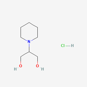 2-(Piperidin-1-yl)propane-1,3-diol hydrochloride