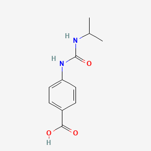 molecular formula C11H14N2O3 B2899087 4-{[(Propan-2-yl)carbamoyl]amino}benzoic acid CAS No. 144835-21-2