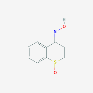 2,3-dihydro-4H-thiochromen-4-one oxime 1-oxide