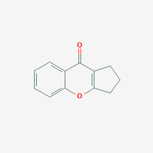molecular formula C12H10O2 B289911 2,3-dihydro-1H-cyclopenta[b]chromen-9-one CAS No. 22248-33-5