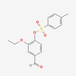 2-Ethoxy-4-formylphenyl 4-methylbenzenesulfonate
