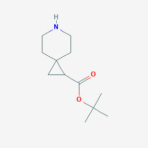 molecular formula C12H21NO2 B2899206 Tert-butyl 6-azaspiro[2.5]octane-1-carboxylate CAS No. 1909319-37-4