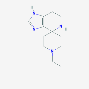 molecular formula C13H22N4 B2899302 1'-Propyl-3,5,6,7-tetrahydrospiro[imidazo[4,5-c]pyridine-4,4'-piperidine] CAS No. 929828-30-8
