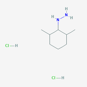 B2899343 (2,6-Dimethylcyclohexyl)hydrazine dihydrochloride CAS No. 1909313-91-2