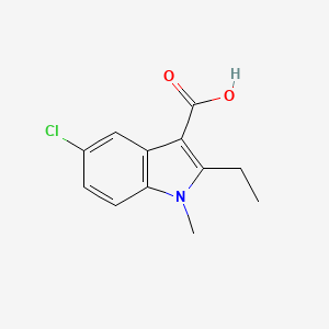 5-Chloro-2-ethyl-1-methyl-1H-indole-3-carboxylic acid