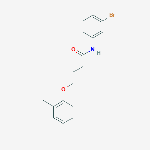N-(3-bromophenyl)-4-(2,4-dimethylphenoxy)butanamide