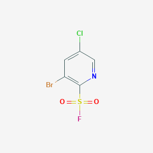 3-Bromo-5-chloropyridine-2-sulfonyl fluoride