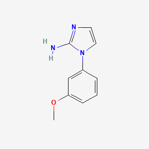 1-(3-Methoxyphenyl)-1H-imidazol-2-amine