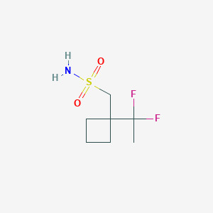 [1-(1,1-Difluoroethyl)cyclobutyl]methanesulfonamide