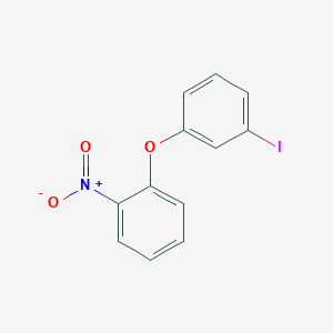 molecular formula C12H8INO3 B2899640 1-(3-Iodophenoxy)-2-nitrobenzene CAS No. 332370-79-3