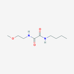 molecular formula C9H18N2O3 B2899757 N-丁基-N'-(2-甲氧基乙基)草酰胺 CAS No. 340974-56-3