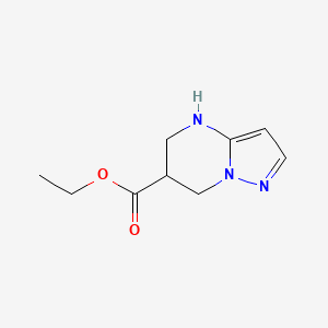 Ethyl 4H,5H,6H,7H-pyrazolo[1,5-a]pyrimidine-6-carboxylate