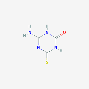 4-amino-6-mercapto-1,3,5-triazin-2(5H)-one