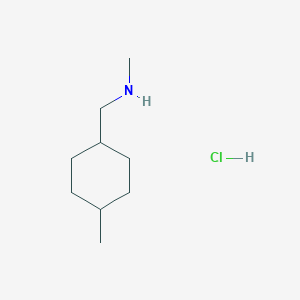 N-Methyl-1-(4-methylcyclohexyl)methanamine;hydrochloride