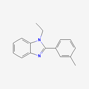 1-Ethyl-2-(3-methylphenyl)benzimidazole