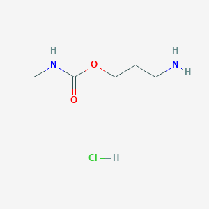 3-Aminopropyl methylcarbamate hcl