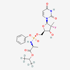 molecular formula C22H29FN3O9P B2899945 Sofosbuvir D6 CAS No. 1868135-06-1