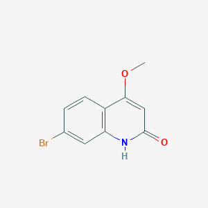 molecular formula C10H8BrNO2 B2899964 7-bromo-4-methoxyquinolin-2(1H)-one CAS No. 847900-68-9