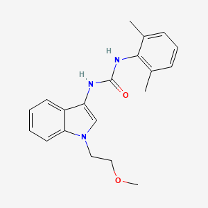 1-(2,6-dimethylphenyl)-3-(1-(2-methoxyethyl)-1H-indol-3-yl)urea