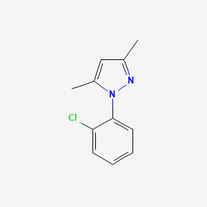 molecular formula C11H11ClN2 B2900011 1-(2-chlorophenyl)-3,5-dimethyl-1H-pyrazole CAS No. 1006348-96-4