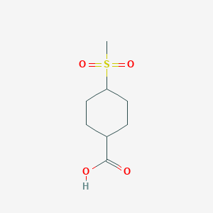 4-(Methylsulfonyl)cyclohexanecarboxylic acid