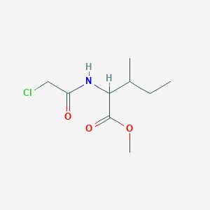 Methyl 2-(2-chloroacetamido)-3-methylpentanoate
