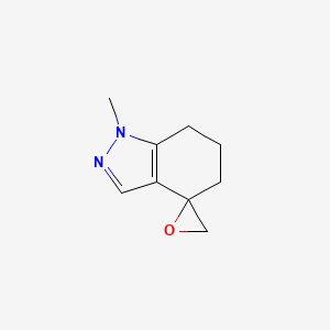 1-Methylspiro[6,7-dihydro-5H-indazole-4,2'-oxirane]